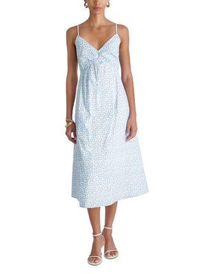 Rhodes Poplin Stacey Fleur Midi Dress by FRENCH CONNECTION