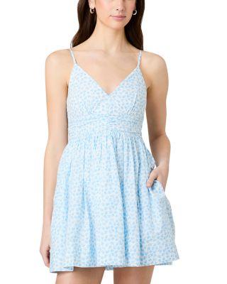 Rhodes Ruched Mini Dress by FRENCH CONNECTION