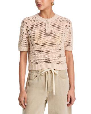 Teddy All Over Knit Top by FRENCH CONNECTION