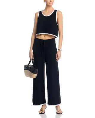 Teddy Diamond Knit Cami & Crop Pants by FRENCH CONNECTION