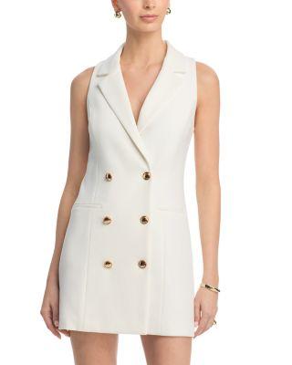 Whisper Double Breasted Halter Minidress by FRENCH CONNECTION