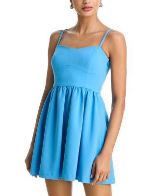 Whisper Multi Seam Strappy Mini Dress by FRENCH CONNECTION