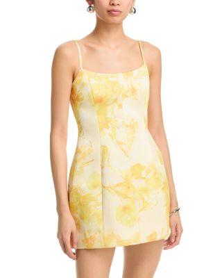 York Satin Sophie Fleur Mini Dress by FRENCH CONNECTION