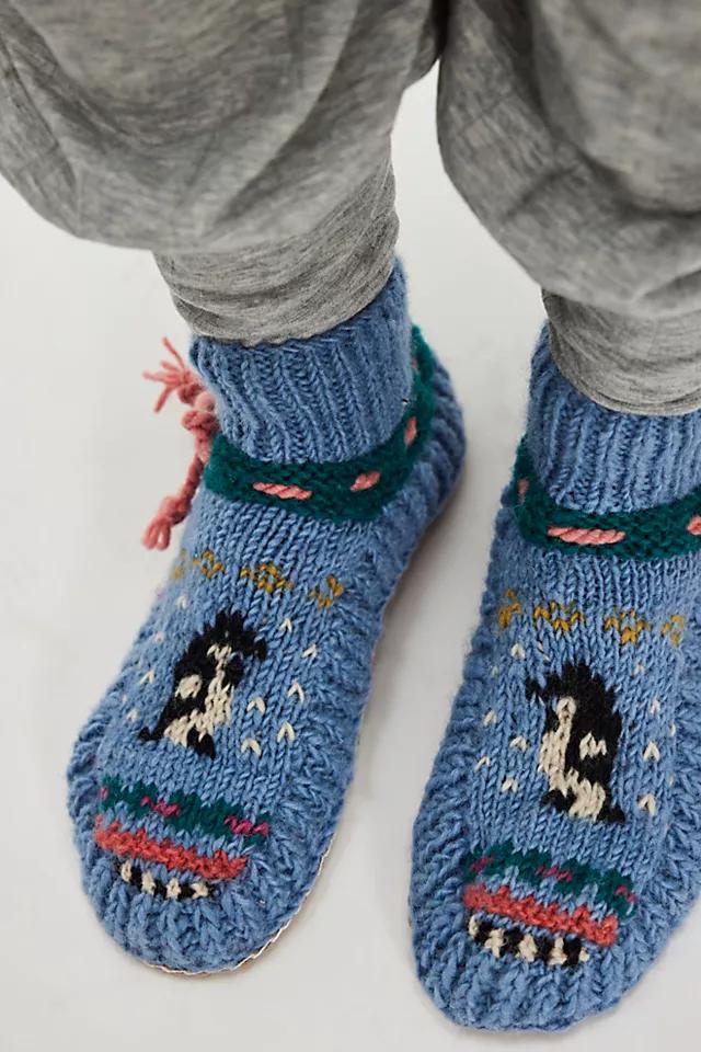 Frosty Friends Slipper Socks by FRENCH KNOT