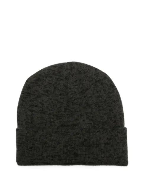mélange-effect beanie by FRENCKENBERGER