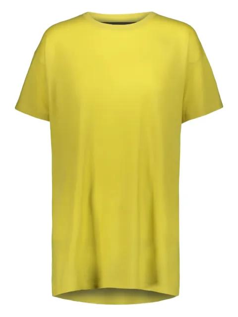 round-neck ribbed cashmere T-shirt by FRENCKENBERGER