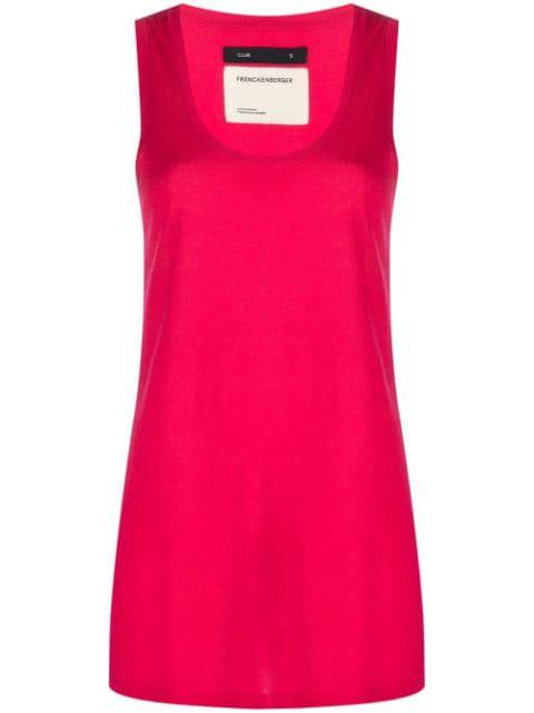 scoop neck tank top by FRENCKENBERGER