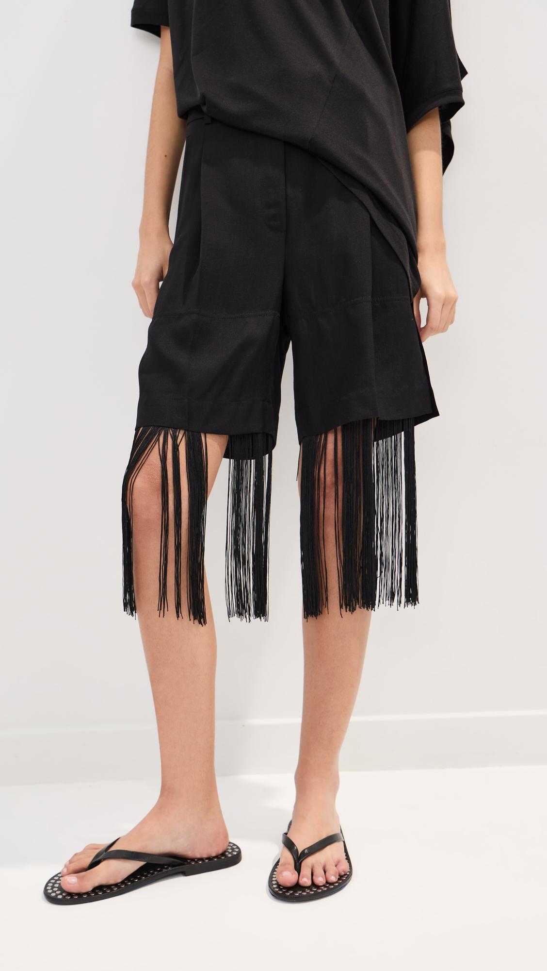 Crag Fringed Short Pants by FRENKEN