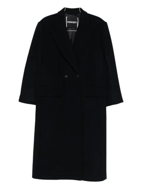 double-breasted coat by FRENKEN