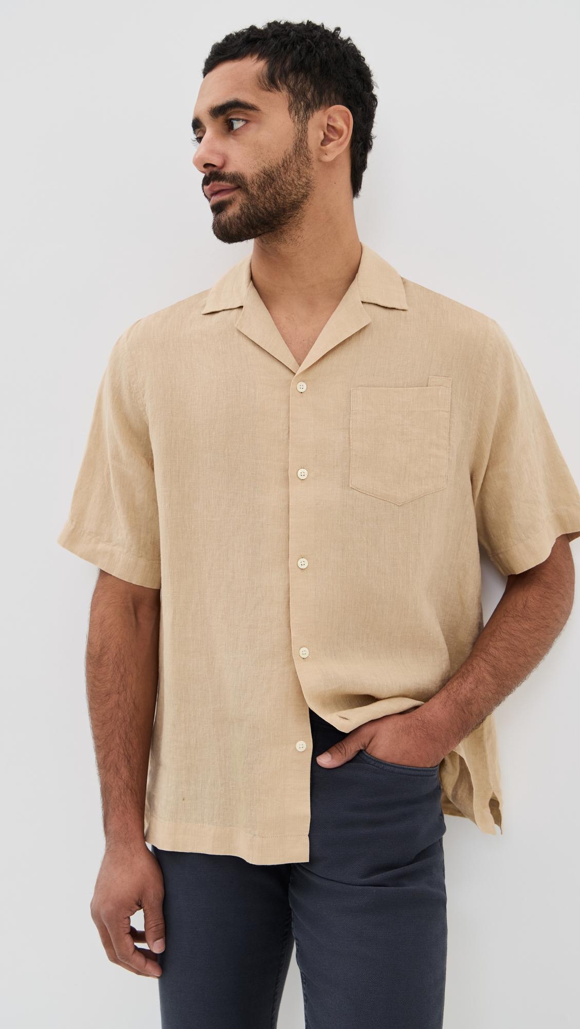Angelo Linen Shirt by FRESCOBOL CARIOCA