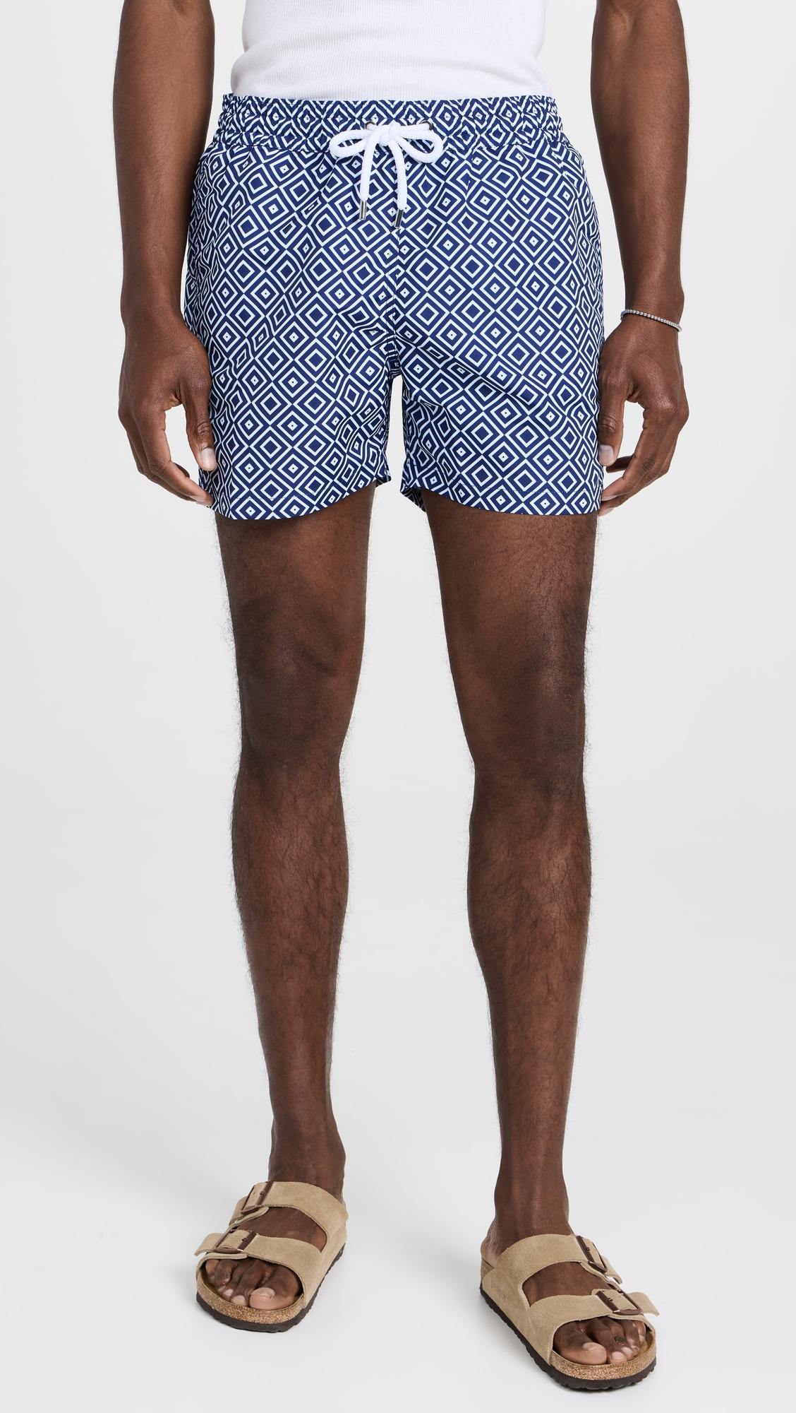 Angra Print Sport Shorts 4.75" by FRESCOBOL CARIOCA