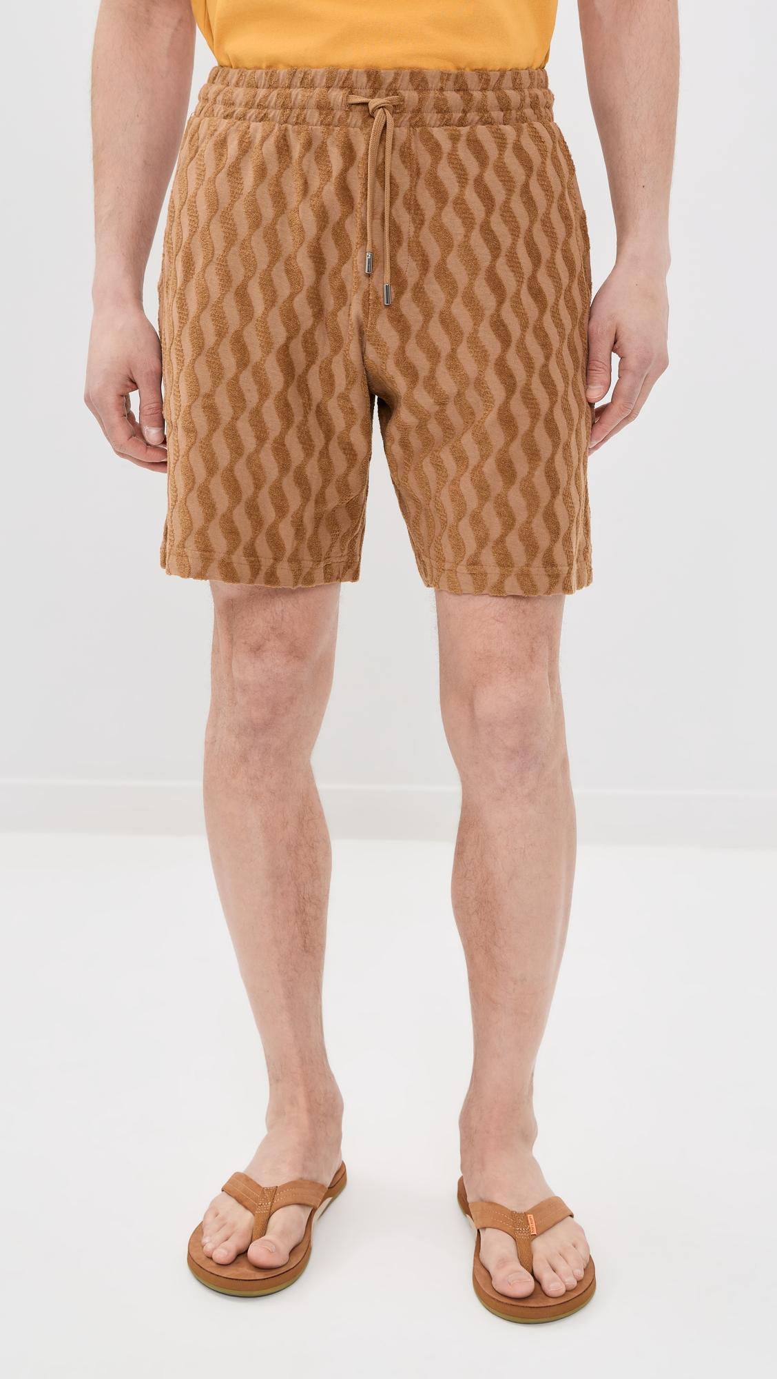 Augusto Listra Jacquard Terry Shorts 8" by FRESCOBOL CARIOCA