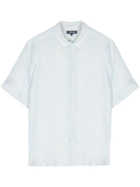 Castro Stripe Cabana linen shirt by FRESCOBOL CARIOCA