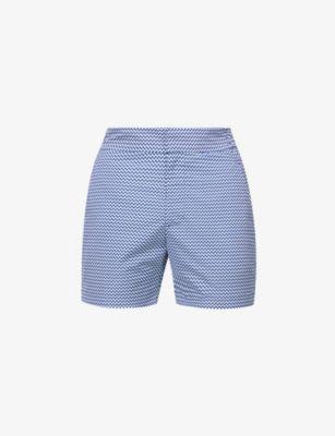 Classic graphic-print regular-fit swim shorts by FRESCOBOL CARIOCA