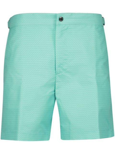 Copacabana tailored swim shorts by FRESCOBOL CARIOCA