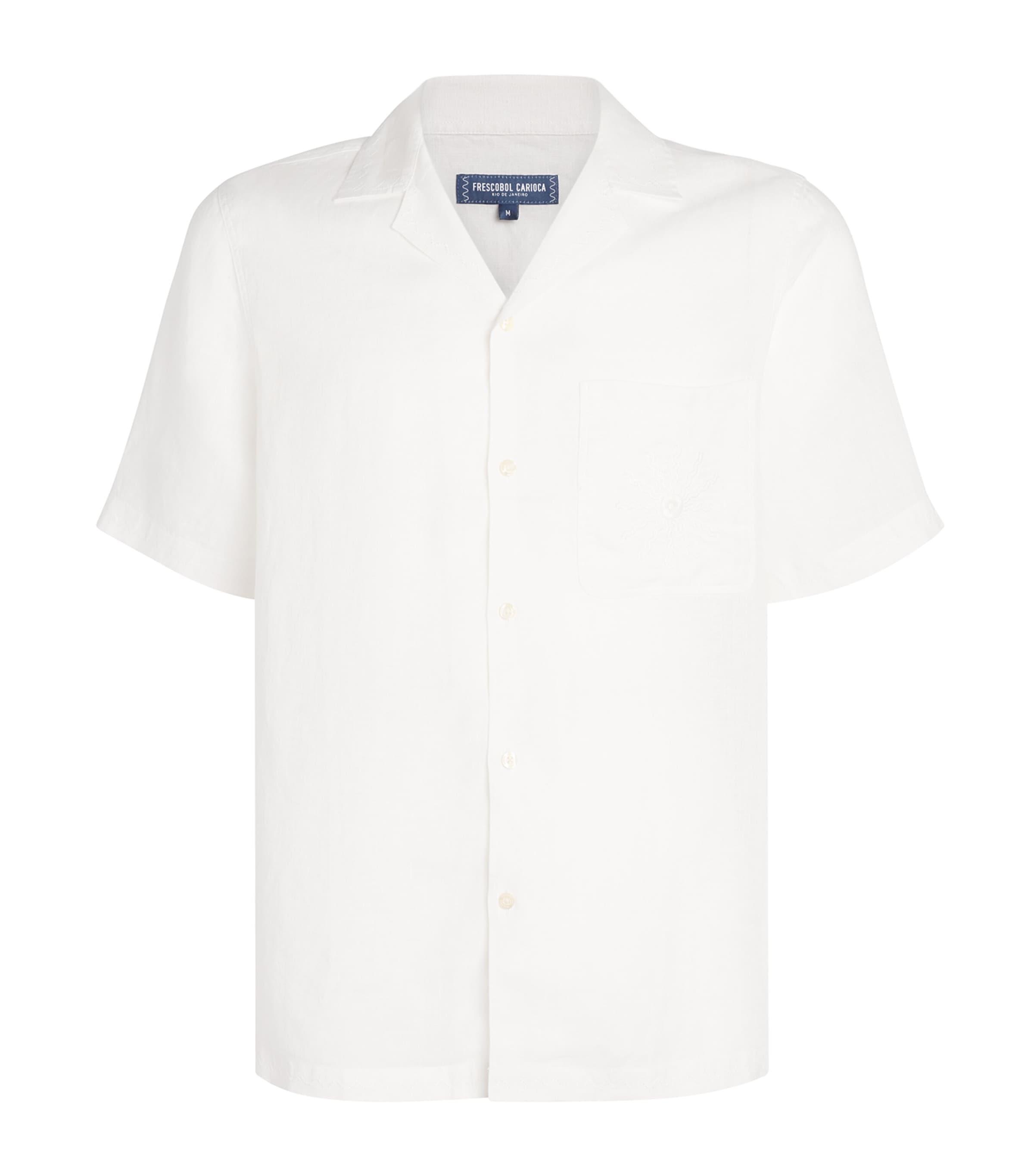 Frescobol Carioca Linen Alves Shirt by FRESCOBOL CARIOCA