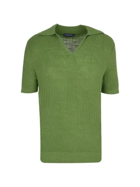 Joaquim V-neck short-sleeve top by FRESCOBOL CARIOCA