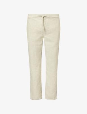 Oscar Tapered-Leg Linen and Cotton-Blend Trousers by FRESCOBOL CARIOCA
