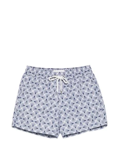 Rio wave-print swim shorts by FRESCOBOL CARIOCA