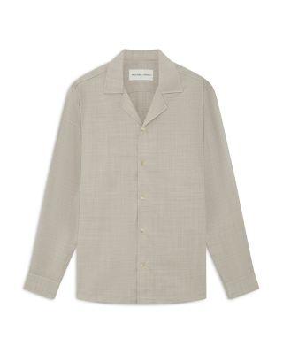 Safra Tropical Wool Long Sleeve Shirt by FRESCOBOL CARIOCA