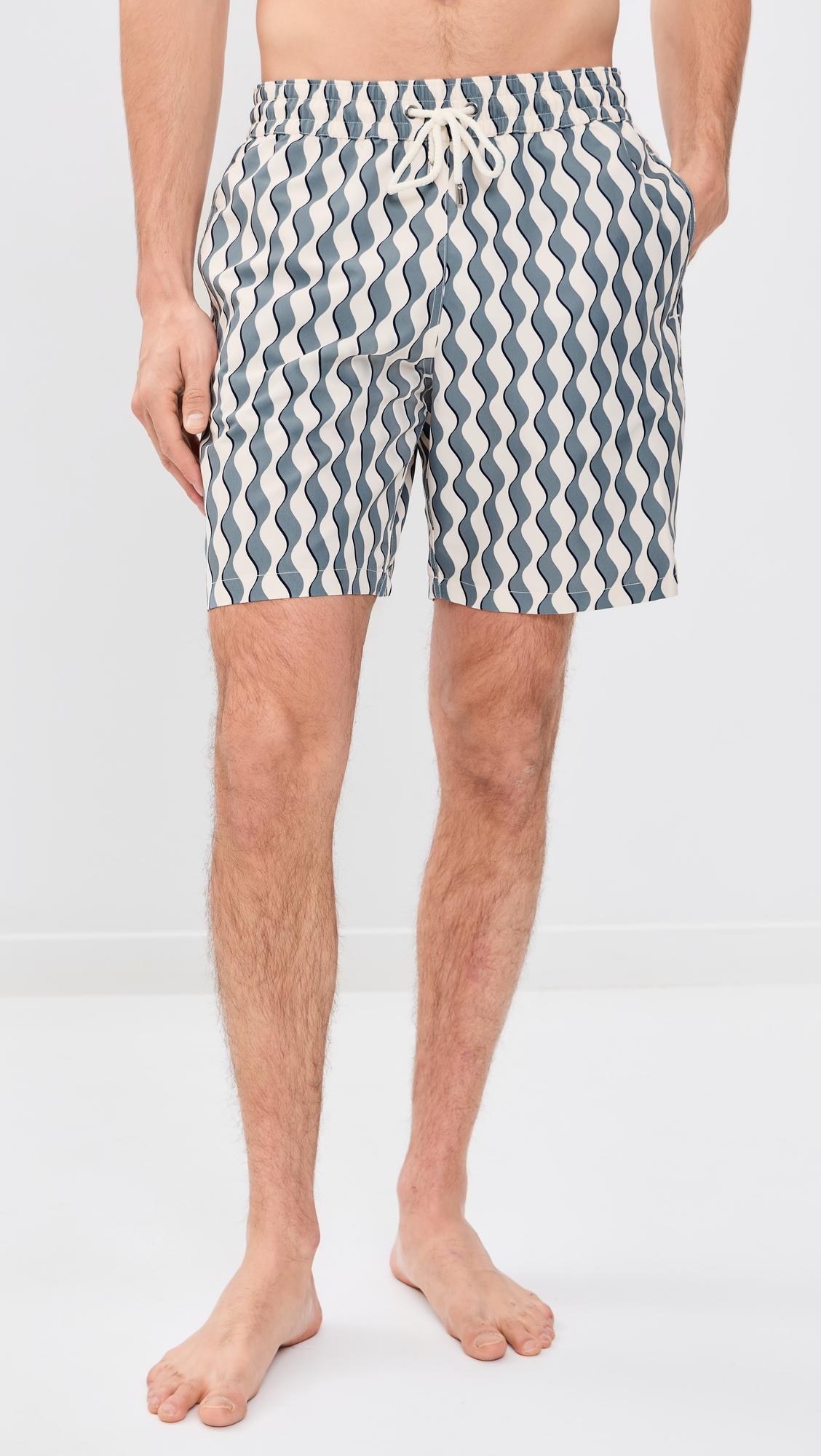 Santos Swim Shorts 8" by FRESCOBOL CARIOCA