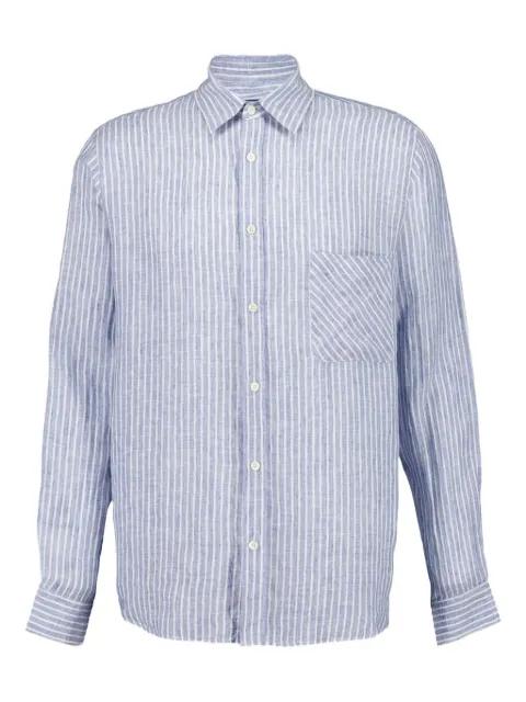 Telles striped button-up shirt by FRESCOBOL CARIOCA