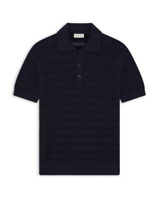 Vidal&nbsp;Cotton Button Up Short Sleeve Polo by FRESCOBOL CARIOCA