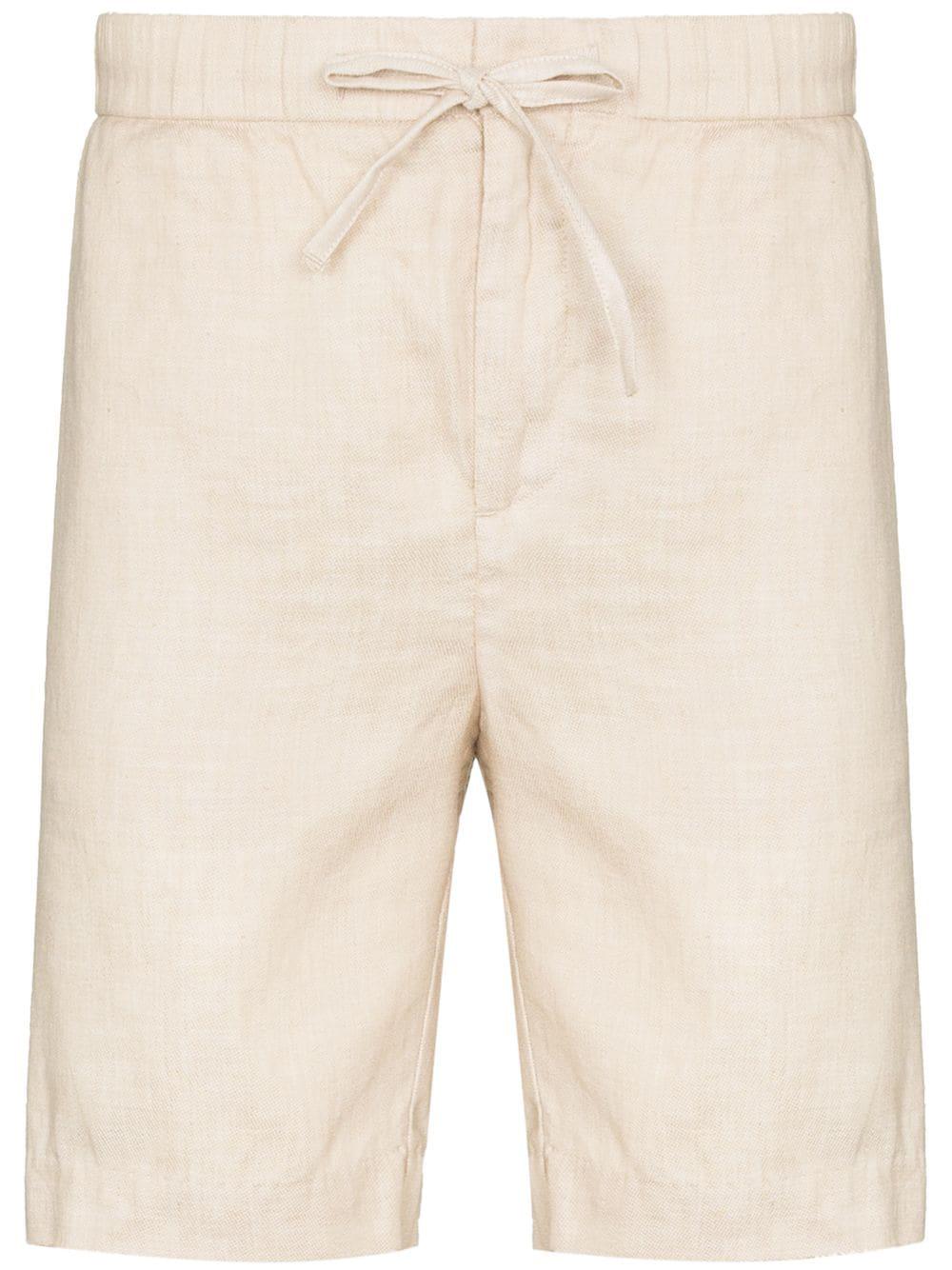 drawstring-waist knee-length shorts by FRESCOBOL CARIOCA