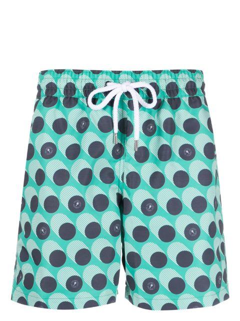 graphic-print swim shorts by FRESCOBOL CARIOCA