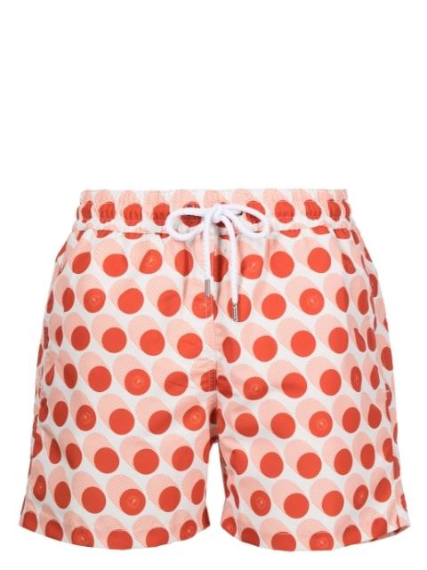 polka-dot swim shorts by FRESCOBOL CARIOCA