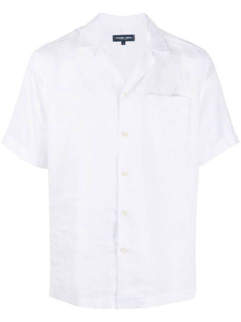 short-sleeve linen shirt by FRESCOBOL CARIOCA