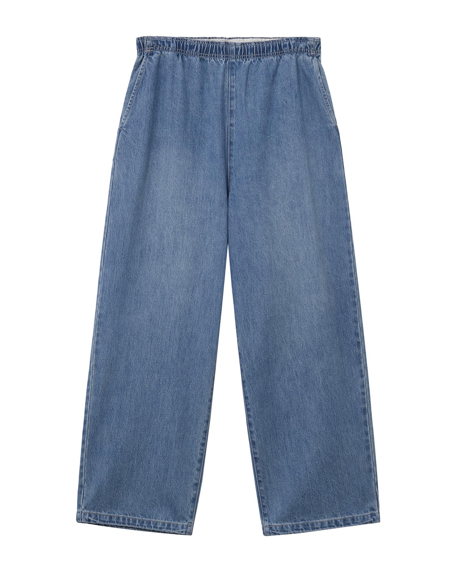 Corporate denim easy pants by FRESH SERVICE