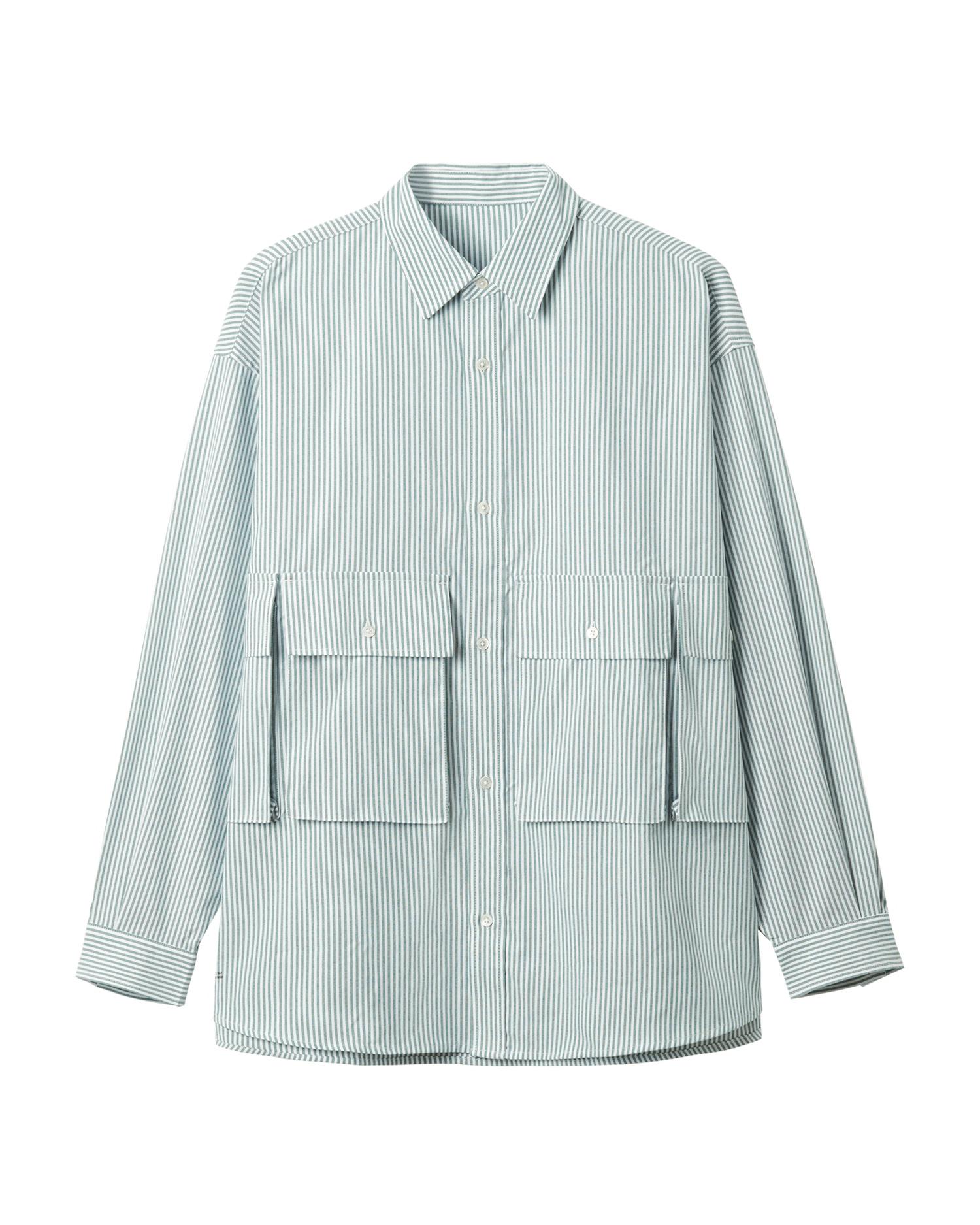Dry oxford flap pocket shirt by FRESH SERVICE