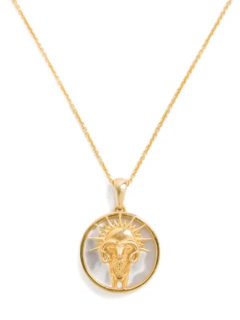 Aries Zodiac pendant necklace by FREYA ROSE