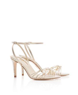 Women's Bella Strappy Gold Sandal by FREYA ROSE