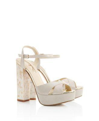 Women's Bonnie Pearl Heel Sandal by FREYA ROSE