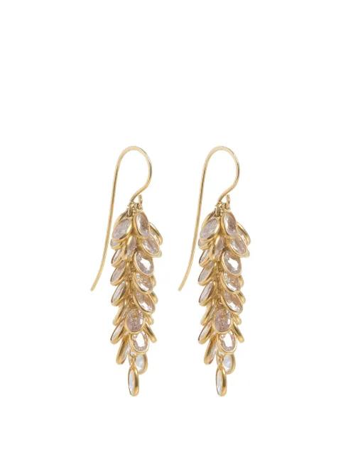drop-design earrings by FREYA ROSE