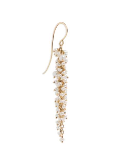 pearl drop earrings by FREYA ROSE