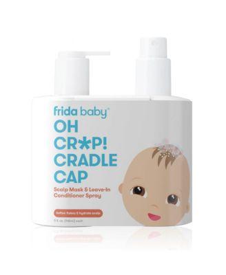 FlakeFixer Cradle Cap Scalp Spray + Scalp Mask Duo by FRIDA BABY