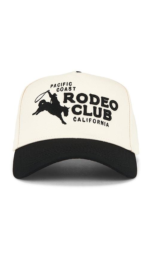 Friday Feelin Rodeo Club Trucker Hat in Cream by FRIDAY FEELIN