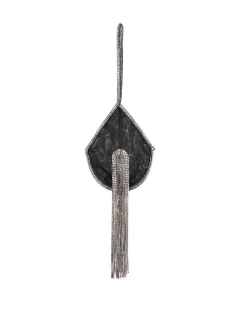 crystal-embellished teardrop clutch by FROLOV
