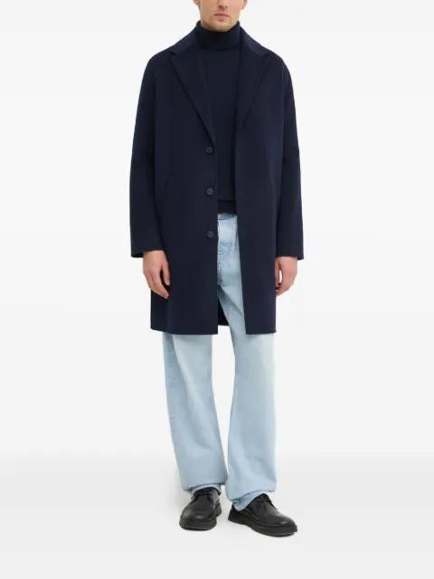 buttoned wool coat by FROM FUTURE