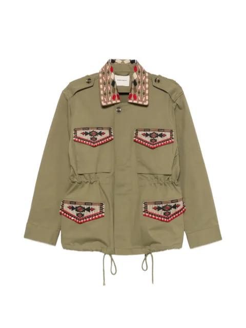 drawstring-waist jacket by FRONT STREET 8