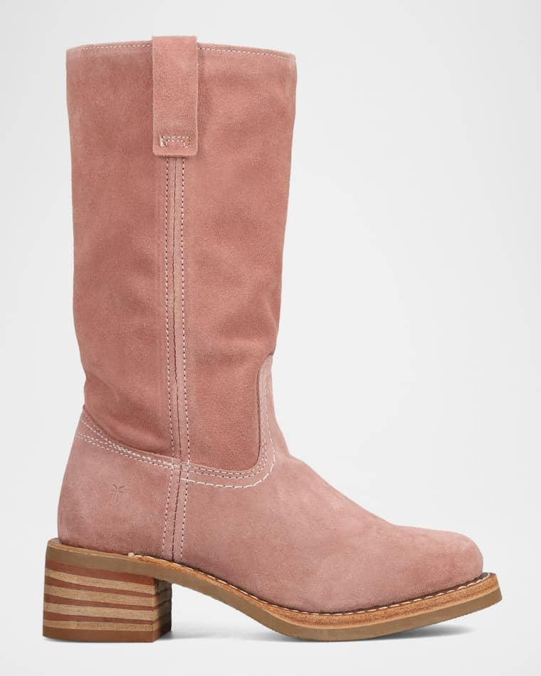 Campus 12R Suede Mid-Calf Boots by FRYE