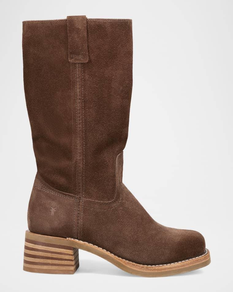 Campus 12R Suede Mid-Calf Boots by FRYE