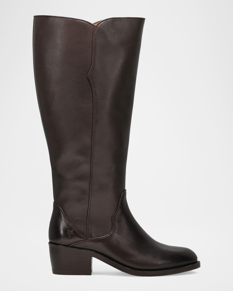 Carson 2 Piping Tall Leather Boots by FRYE