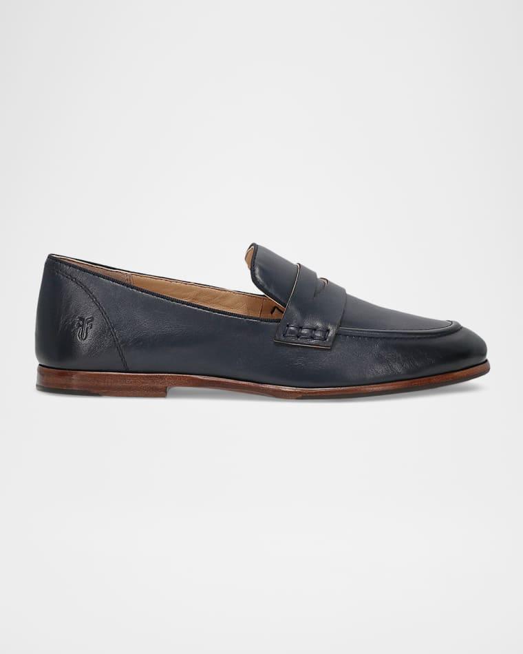 Faith Leather Penny Loafers by FRYE