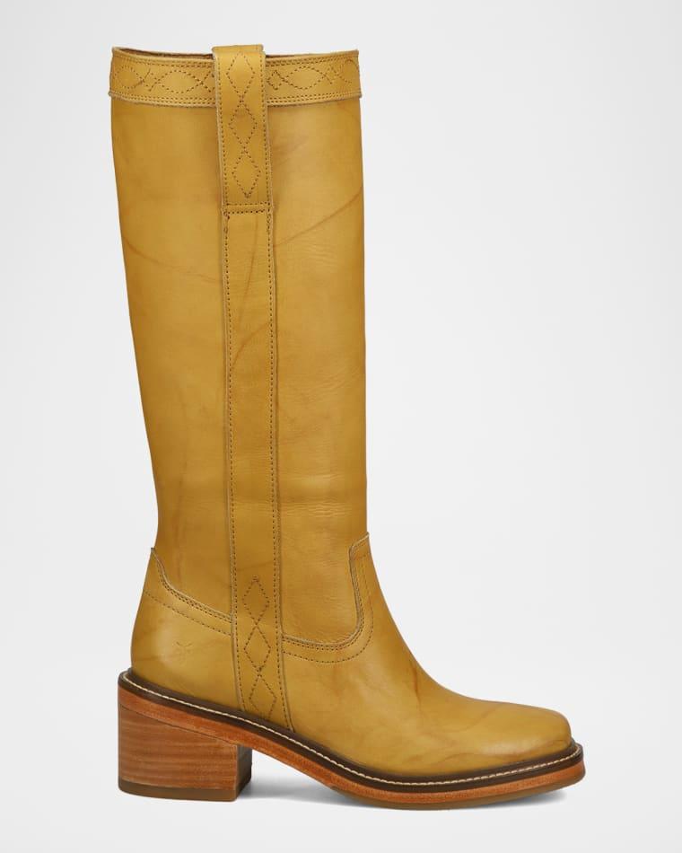 Kate Oiled Leather Pull-On Boots by FRYE