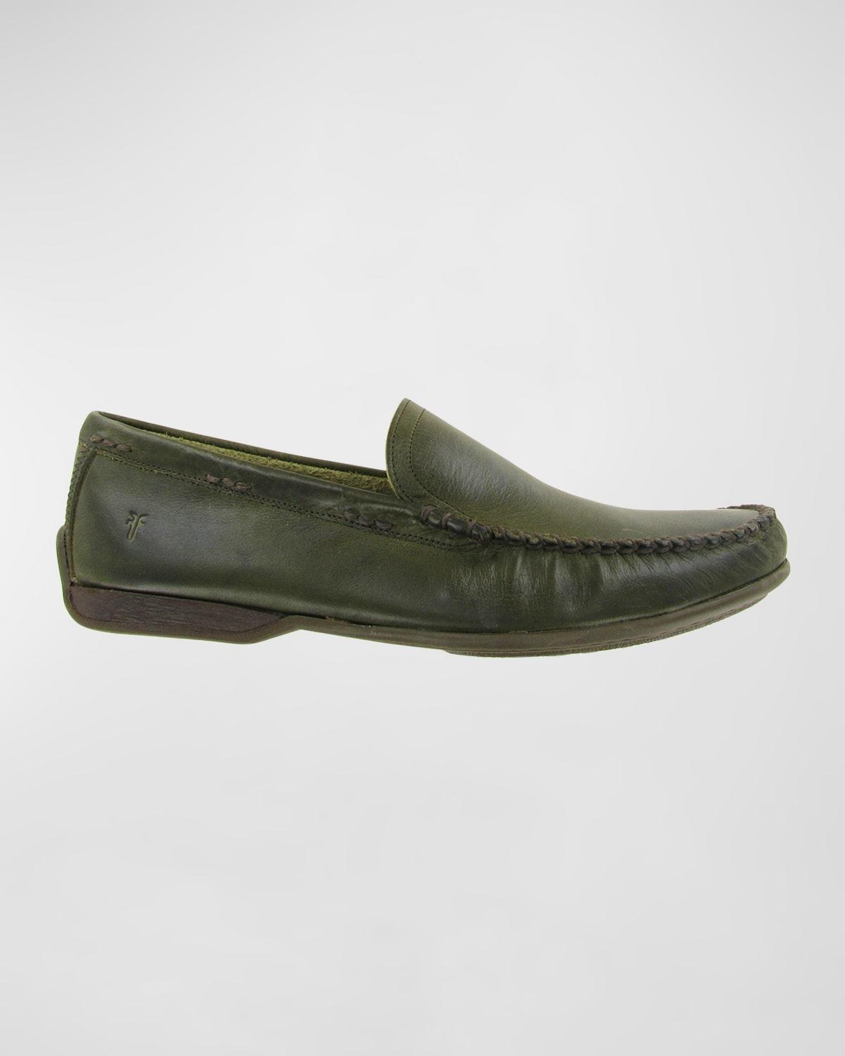 Men's Lewis Leather Venetian Loafers by FRYE