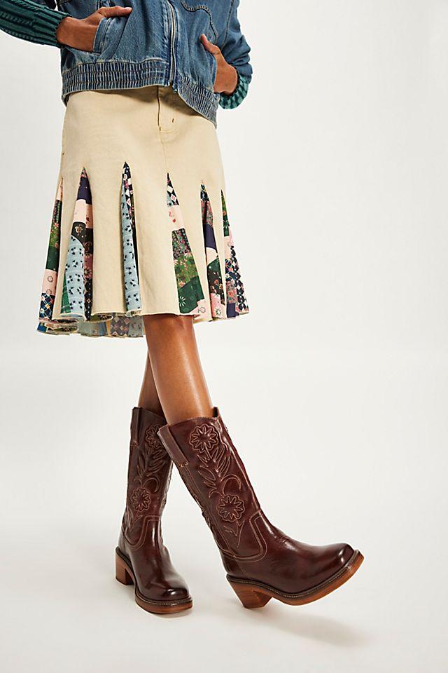 Frye Kate Deco Stich Boots by FRYE | FREE PEOPLE
